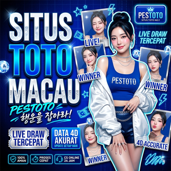 PESTOTO Bandar Macau Resmi & Live Draw Macau Tercepat