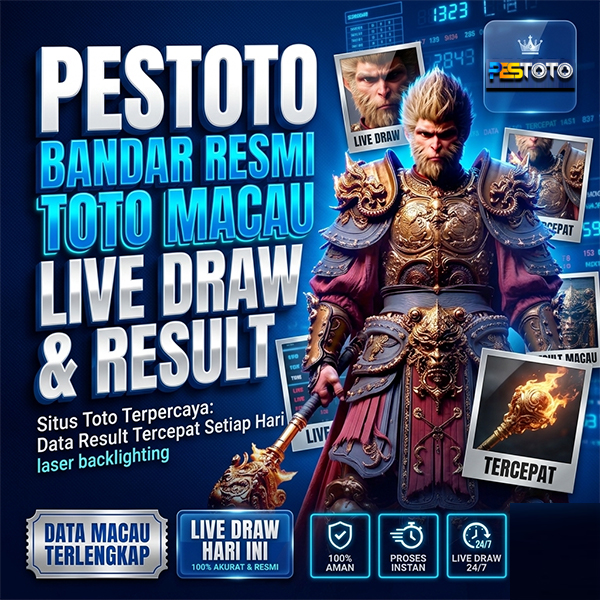 PESTOTO: Bandar Resmi Toto Macau | Live Draw & Data Result Tercepat