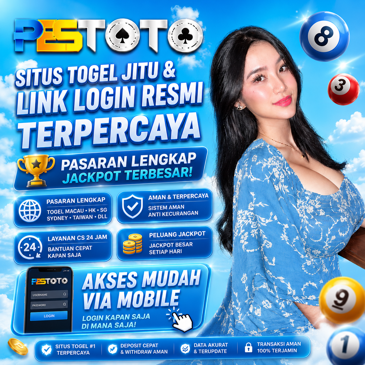PESTOTO 🏆 Situs Togel Jitu & Link Login Resmi Terpercaya