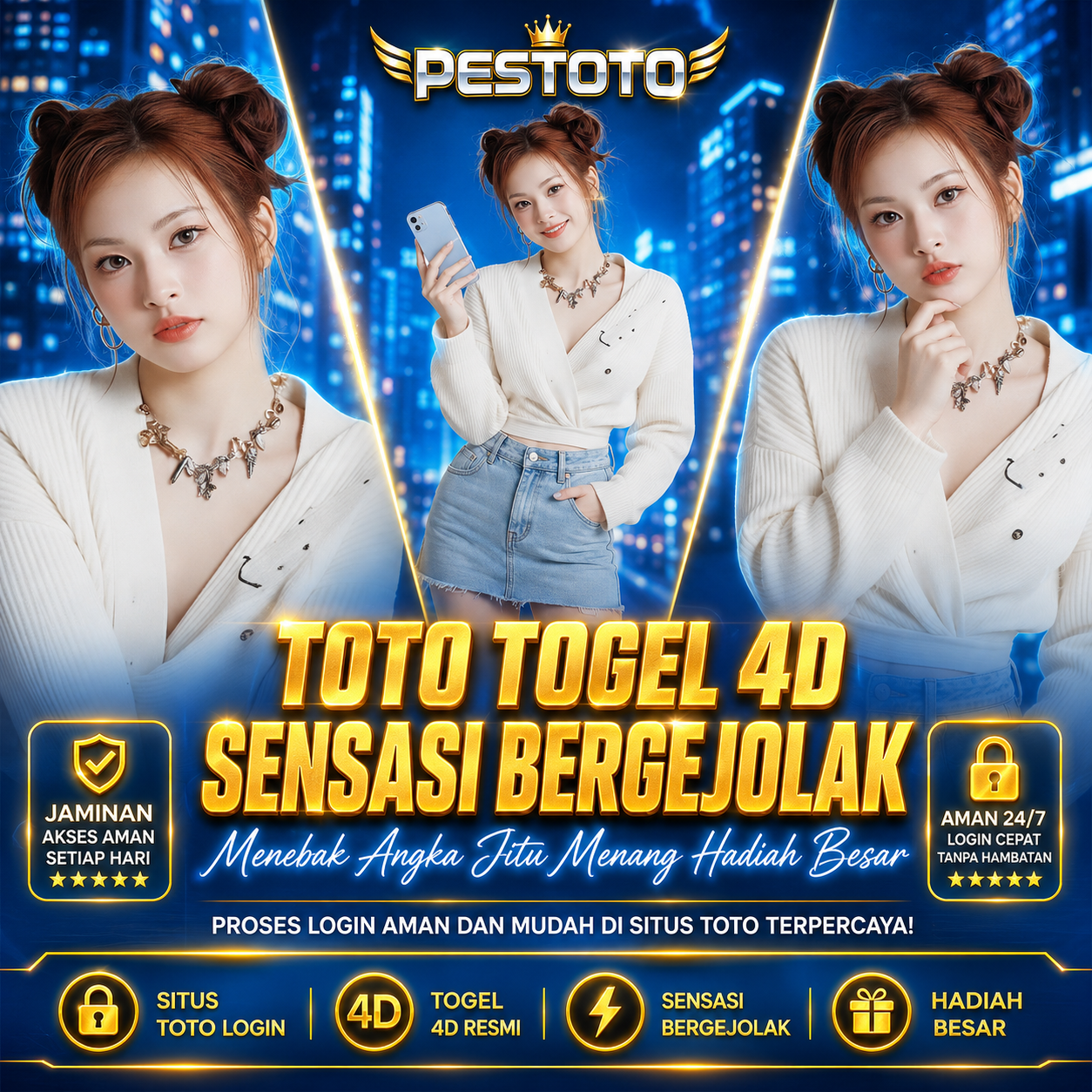 PESTOTO - Memberi Sensasi Bergejolak Main Toto Togel 4D Hadiah Besar