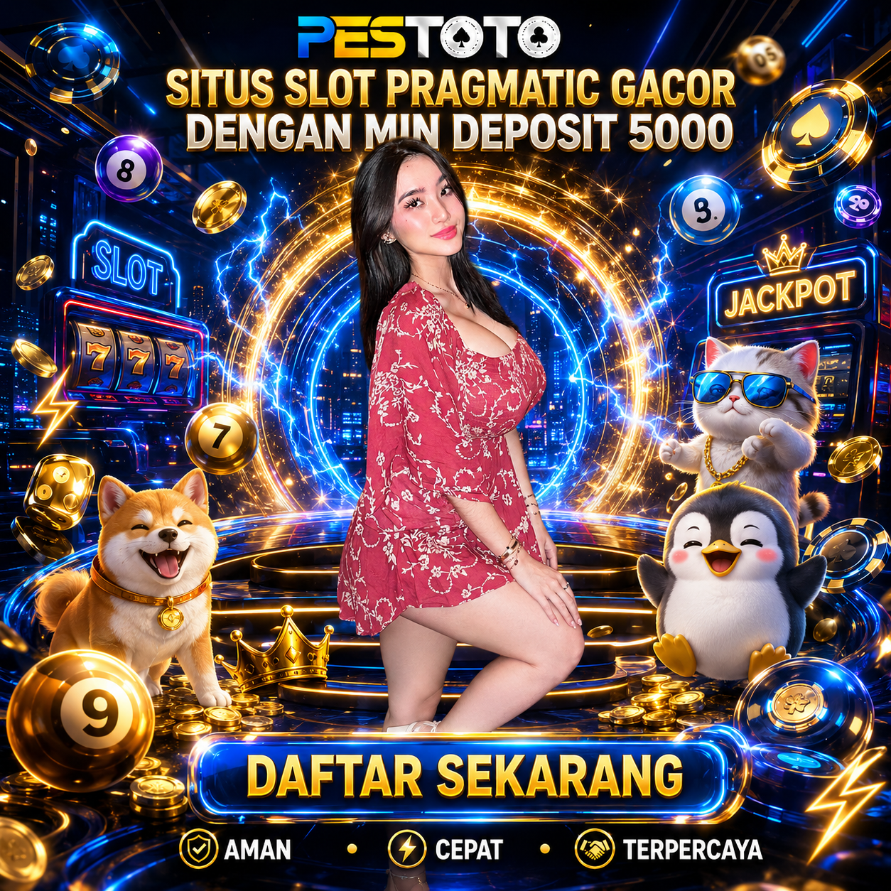 PESTOTO 🚀 Situs Slot Pragmatic Gacor Dengan Min Deposit 5000