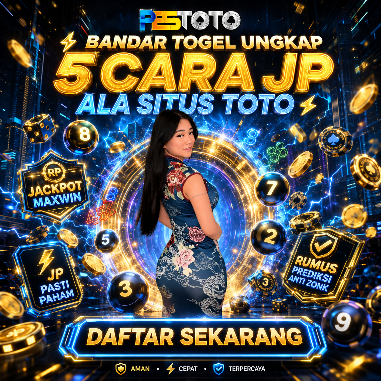 PESTOTO ⚡️ Bandar Togel Ungkap 5 Cara JP Ala Situs Toto