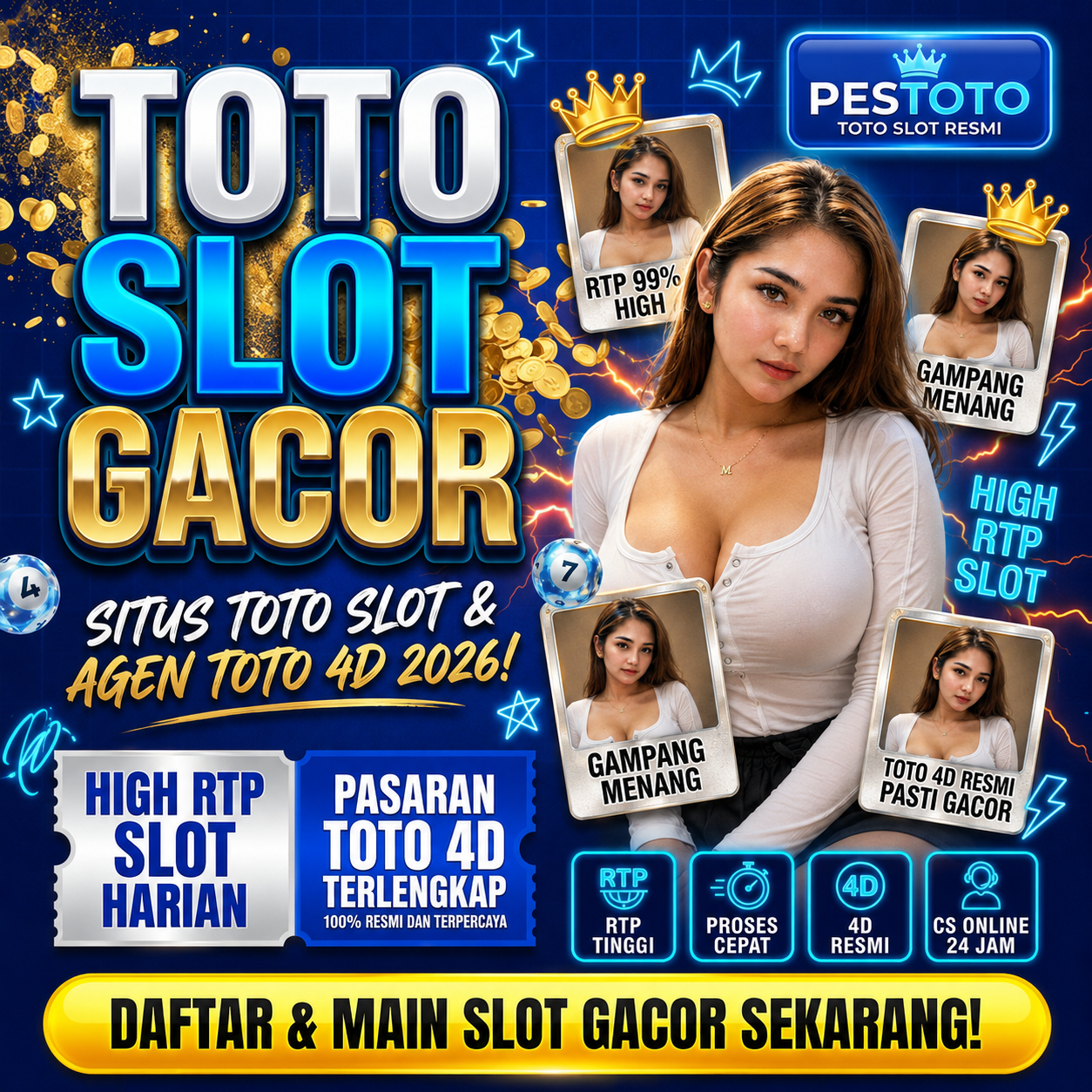 PESTOTO Situs Toto Slot & Agen Toto 4D Terpercaya Paling Gacor