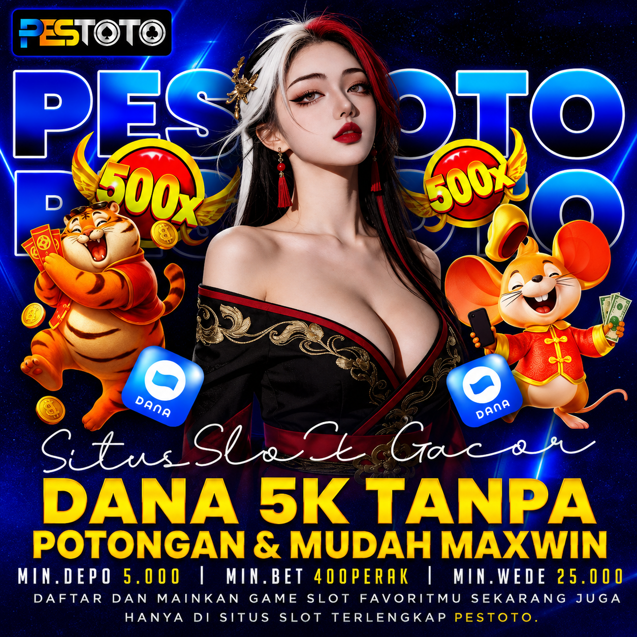 Slot Dana: Mengenal Situs Slot Gacor Deposit Dana 5k Full Win Murni & Auto Meledak Maxwin